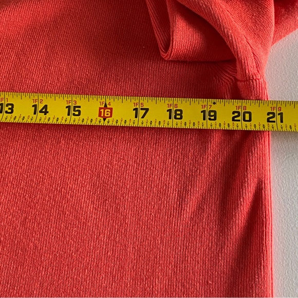 RARE Vintage Nina Charles 2-Piece Sweater Cardigan and Maxi Dress Orange | L - Picture 13 of 16